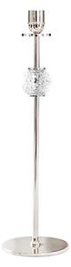 Hilke Collection La Luna candle sticks 40 cm Nickel-plated brass and glass