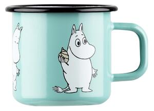 Muurla Moomin Retro enamel mug 37 cl Mint