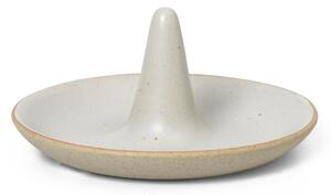 Ferm LIVING Ring Cone ringholder Off-white speckle