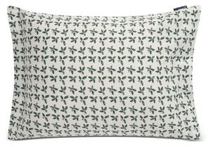 Lexington Holly Printed Cotton Sateen pillowcase 50x60 cm White-green