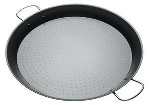 KitchenCraft World of Flavours Non-Stick Carbon Steel Paella Pan, 46cm