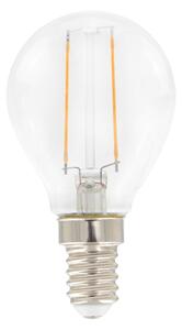 Airam Airam Filament LED-globe light source Clear, non-dimmable e14, 2w