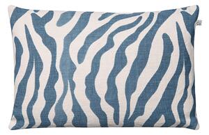 Chhatwal & Jonsson Zebra cushion, 40x60 Heaven blue, 60x40 cm