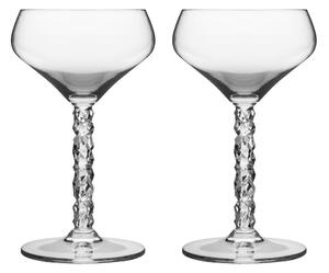Orrefors Carat cocktail glass 2-pack Clear