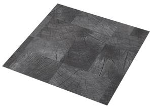 PVC Flooring Plank Self-adhesive 5.11 m² Wood Structure Grey