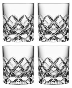 Orrefors Sofiero whiskey glass 4-pack Clear