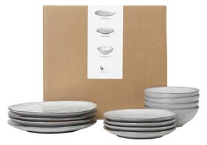 Broste Copenhagen Nordic Sand dinner service set 12 pieces