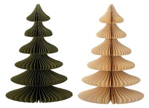 Bloomingville Milan Christmas tree decoration 2-pack 22.5 cm Green