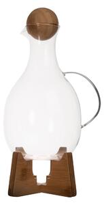 Sagaform Nature mulled wine with warmer 1.8 l Clear-brown