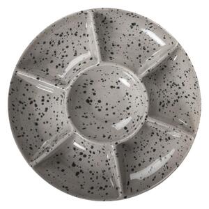 Sagaform Ditte serving plate grey-black