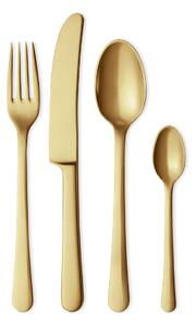 Georg Jensen Copenhagen gift set cutlery 4-pieces Matt gold