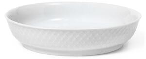 Lyngby Porcelæn Rhombe dessert plate Ø16 cm White