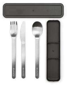 Brabantia Make & Take cutlery 3 pieces Dark grey