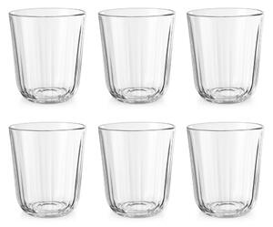 Eva Solo Facet drinking glass 27 cl 6-pack Clear