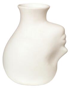 POLSPOTTEN Upside-down head vase 25 cm White