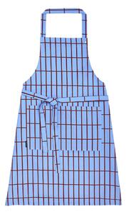 Marimekko Pieni Tiiliskivi apron Brown-blue