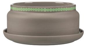 Marimekko Räsymatto flower pot Ø17.5 cm Terra-mint