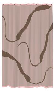 Mette Ditmer Process shower curtain 150x200 cm Brown