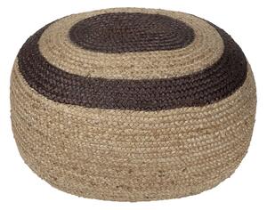 Marimekko Melooni pouffe jute Jute-dark brown