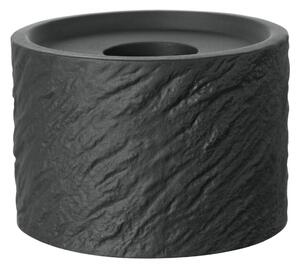 Villeroy & Boch Manufacture Rock Home candle holder 4.8 cm Black