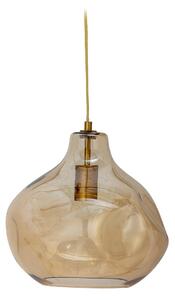 Bloomingville Azizi pendant lamp glass Ø30 cm Brown