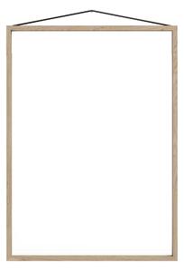 MOEBE Moebe oak frame 50x70 cm Transparent. Wood. Black