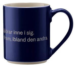 Design House Stockholm Astrid Lindgren mug. man har ju alla åldrar Swedish text