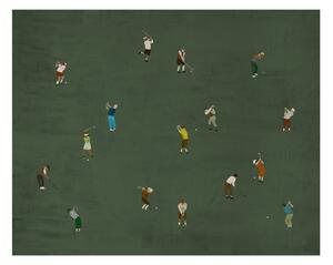 Fine Little Day Golfers poster 40x50 cm