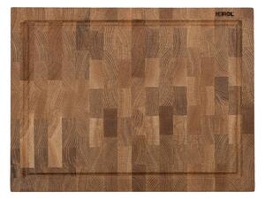 Heirol Heirol cutting board oak with groove 30x40 cm