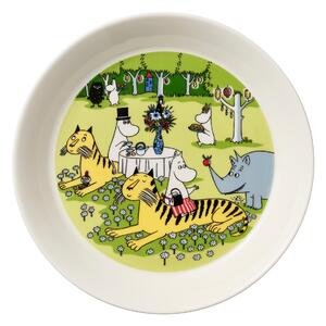 Arabia Moomin plate 2023 Garden party Ø19 cm