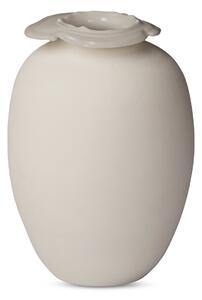 Northern Brim vase 18 cm Beige