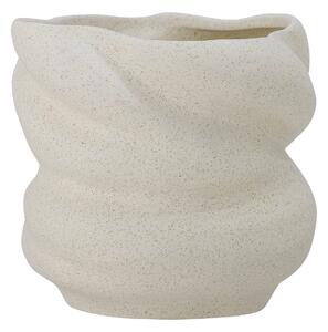 Bloomingville Orana flower pot Ø20 cm White stoneware