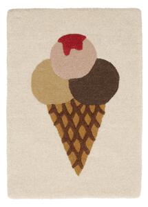 OYOY Ice Cream Tufted children's rug 45x65 cm Multi