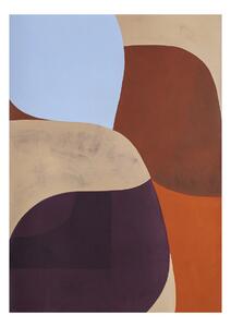 Paper Collective Painted Shapes 02 poster 70x100 cm