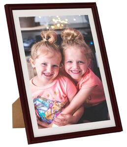 Photo Frames Collage 3 pcs for Table Dark Red 18x24 cm