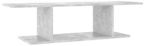 Wall Mounted TV Cabinet Concrete Grey 103x30x26.5 cm