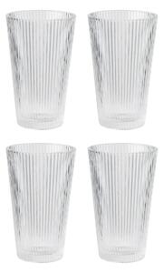 Stelton Pilastro drinking glass 35 cl 4-pack Clear
