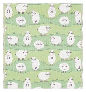 Ekelund Linneväveri Sheep baby blanket 70x75 cm
