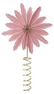 Pluto Design Candy cane tree topper Red-white