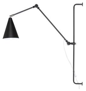 By Rydéns Yukon wall lamp long Matte black