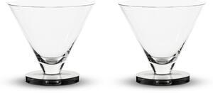 Tom Dixon Puck cocktail glass 26 cl 2-pack Clear