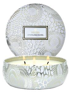 Voluspa Japonica 3-wick Tin scented candle 40 hours Sparkling Cuvée
