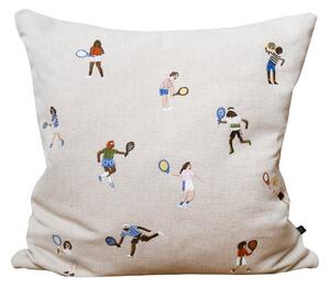 Fine Little Day Tennis pillowcase 48x48cm Natural