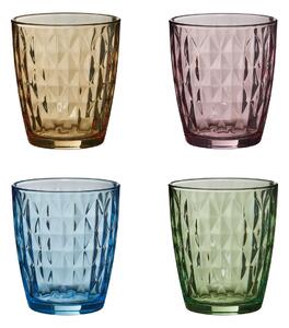 Aida Mosaic drinking glass 34 cl 4-pack Multi