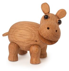 Spring Copenhagen Wilma hippo baby decoration Oak-maple