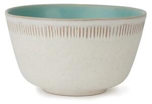 Spring Copenhagen The Food bowl 40 cl White-turquoise
