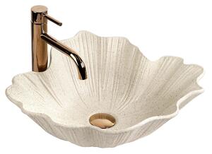 Countertop Basin Rea Flower Vanilla
