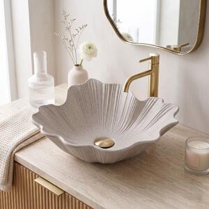 Countertop Basin Rea Flower Beige