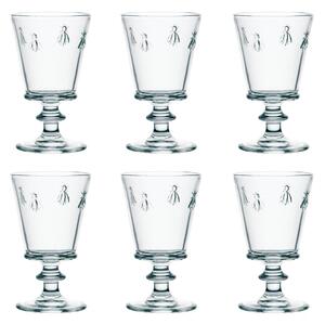 La Rochère Abeille wine glass 35 cl 6-pack Clear