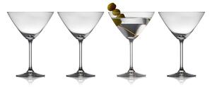 Lyngby Glas Juvel martini glass 28 cl 4-pack Crystal